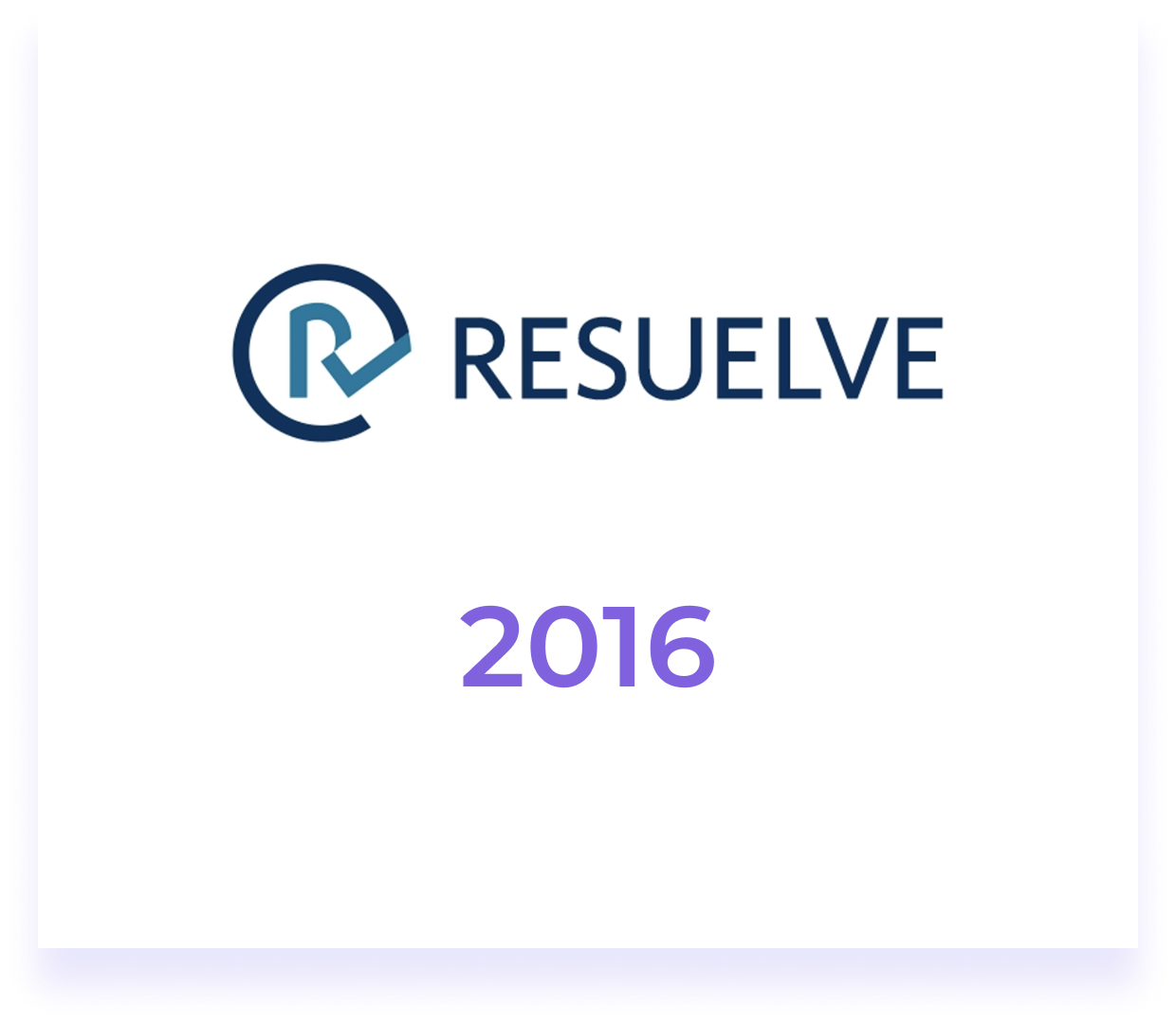 Resuelve tu deuda — 2016